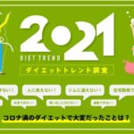2021年「食事とダイエット」トレンドまとめ調査